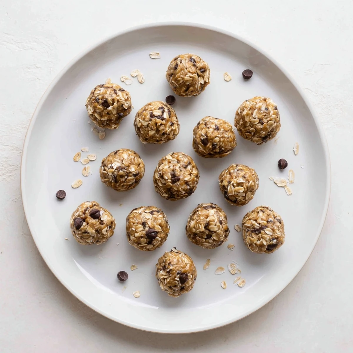 Stacked Peanut Butter Energy Balls glistening from honey, perfect for lunchboxes