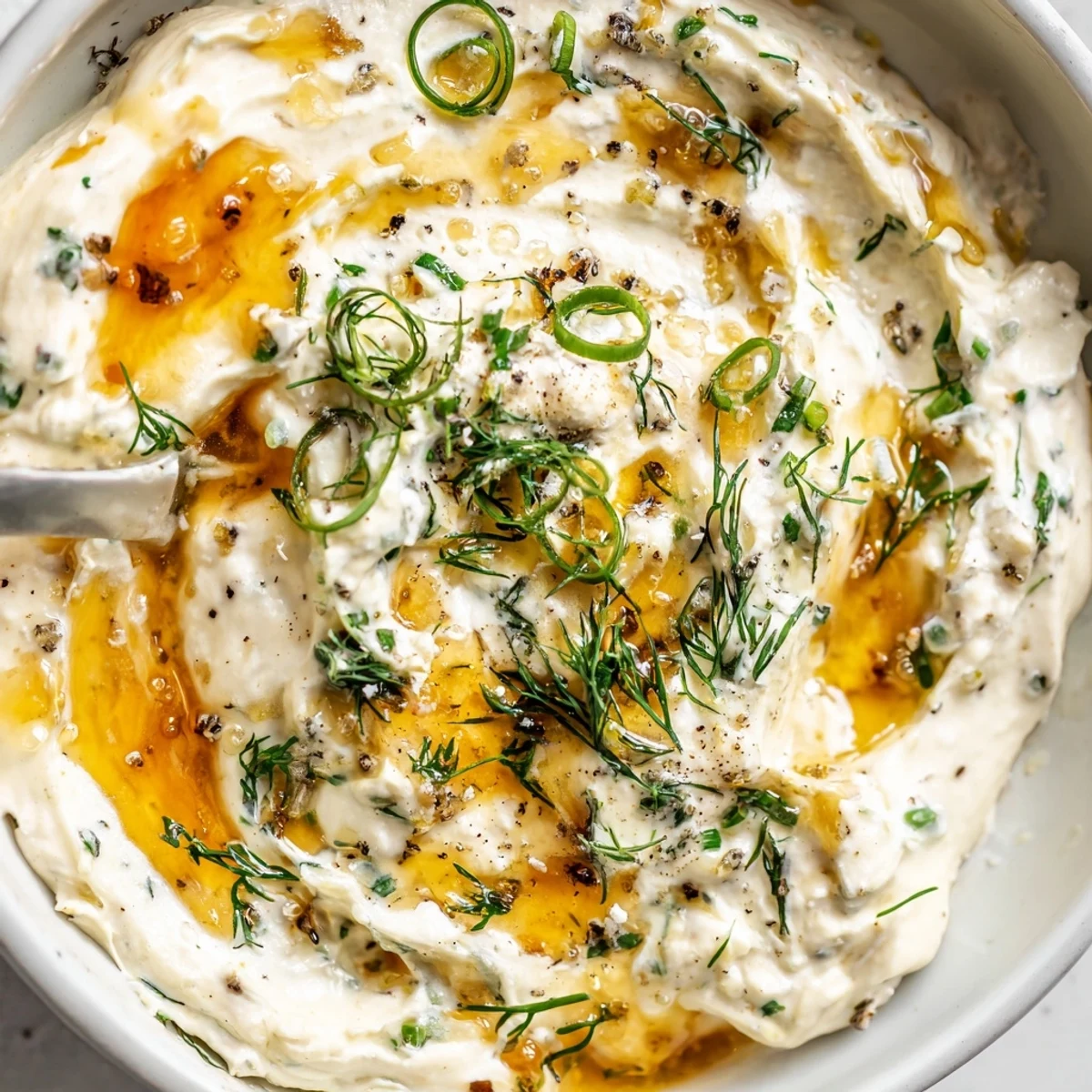 Silky Hot Honey Ranch Dip ideal for wings, chips, and vegetable platters