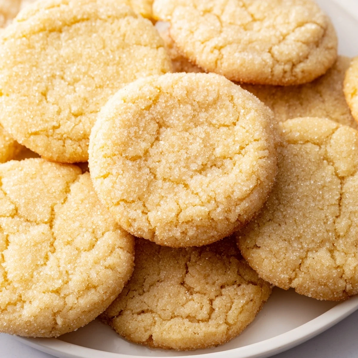 Batches of soft buttery sugar cookies arranged on parchment for holiday decorating