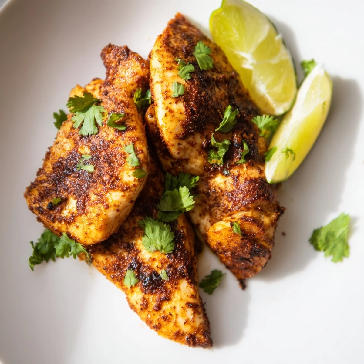 Golden spicy jalapeno chicken recipe baked with vibrant jalapeños and garlic.  